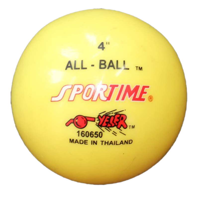 All Ball 4" Yellow Set Of 12