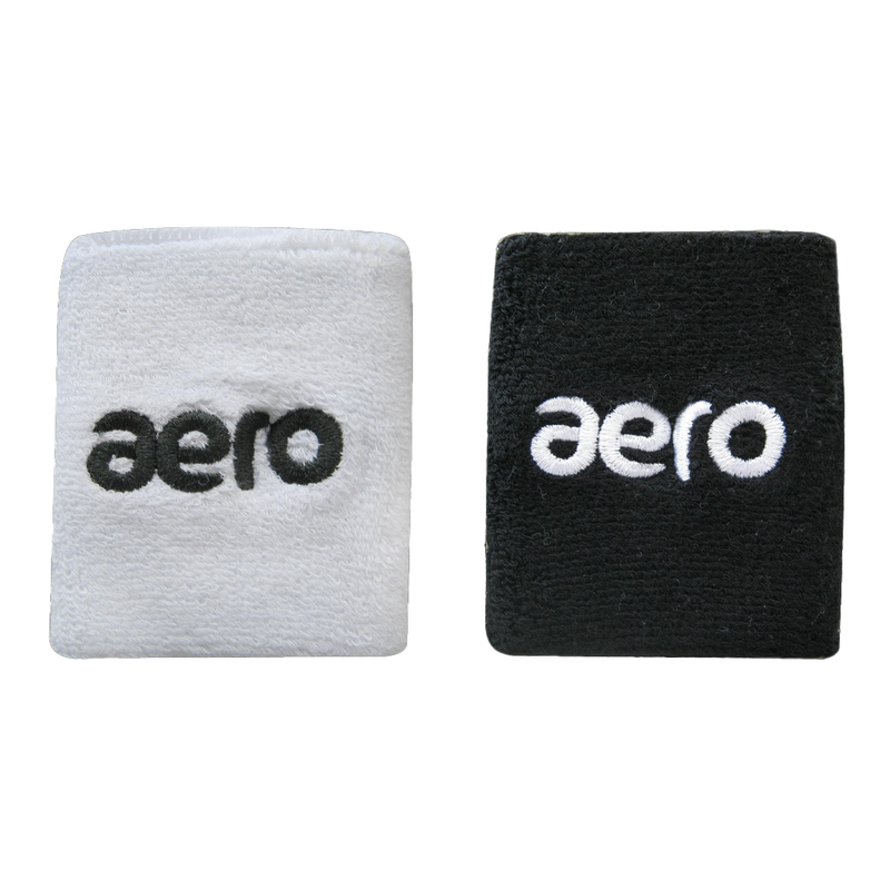 Sweatband Aero White & Black 2 Pack