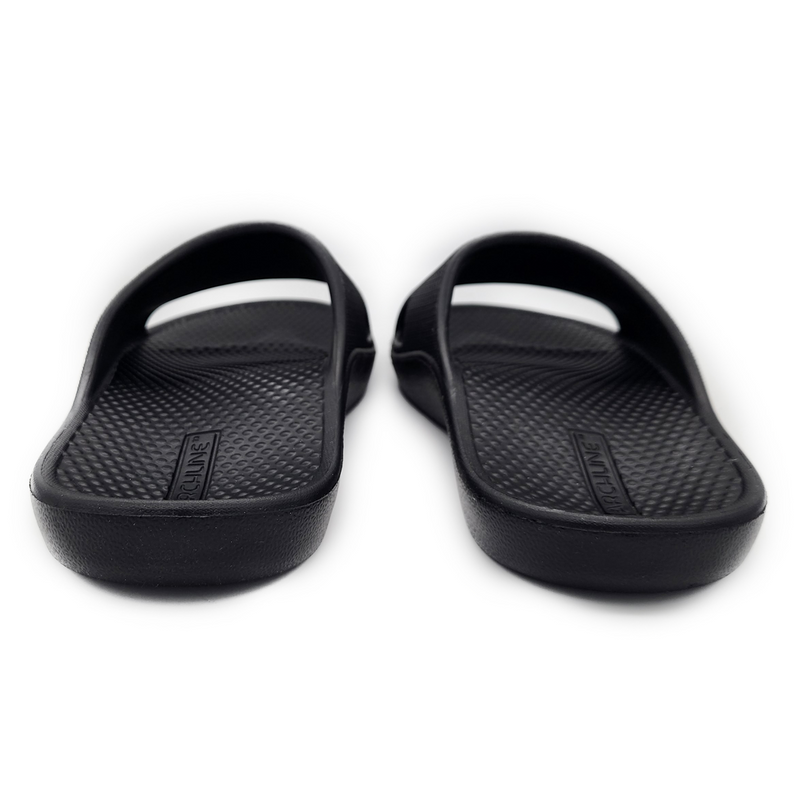 Archline Rebound Orthotic Slides - Black