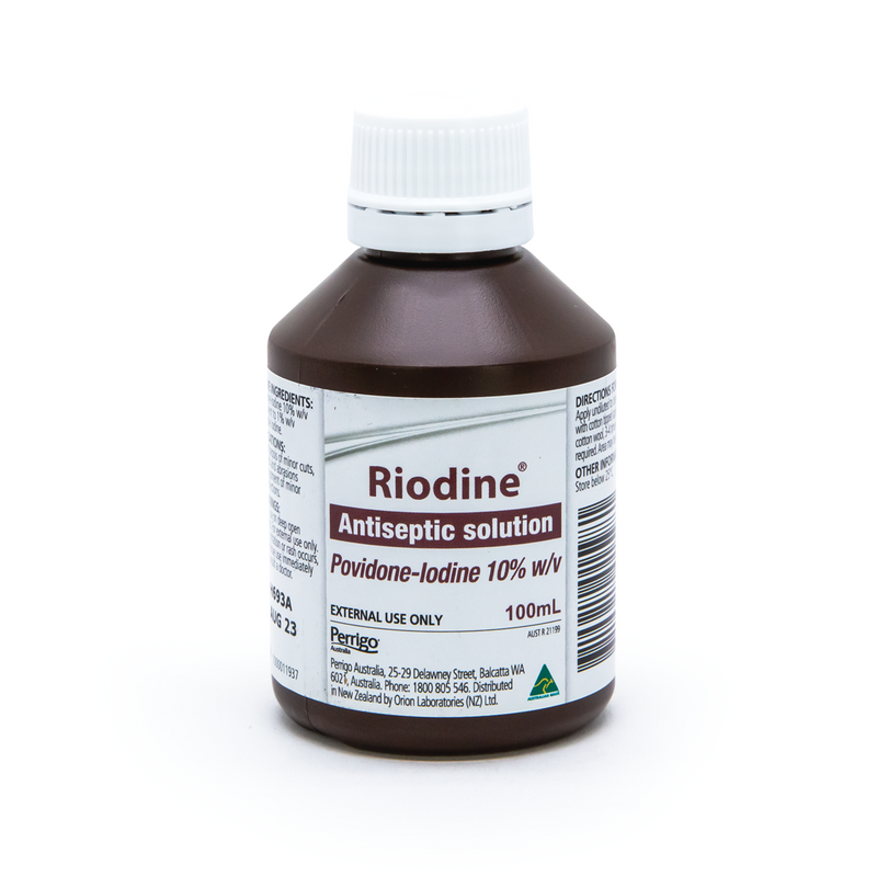Riodine Antiseptic Betadine - 100ml