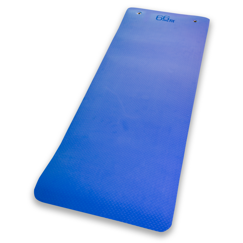 66fit Professional Exercise Mat - 17mm x 60cm x 180cm - Blue