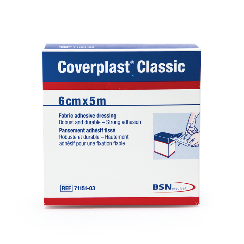 Coverplast Dressing Strip 6cm X 5M 1 Roll