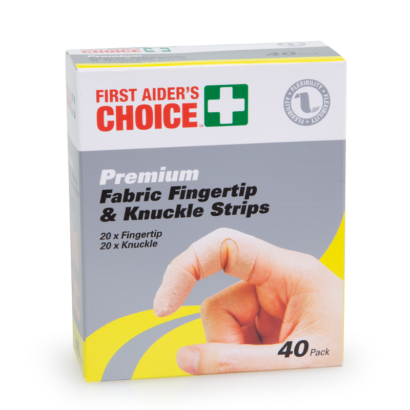First Aider's Choice Knuckle/Finger Dressing - 40Pk