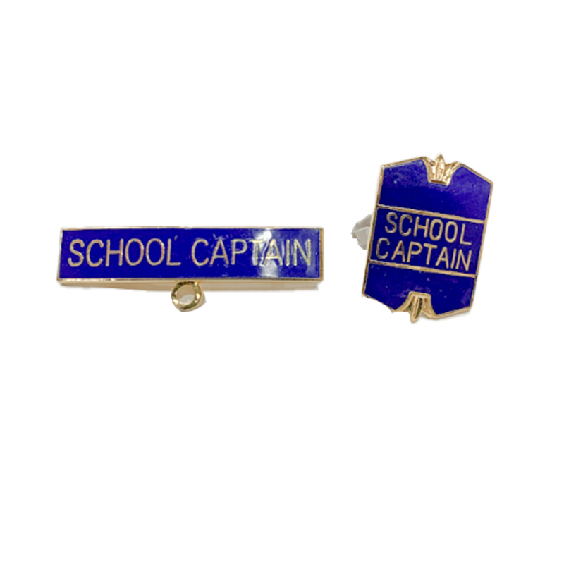 Badge School Captain - Blue