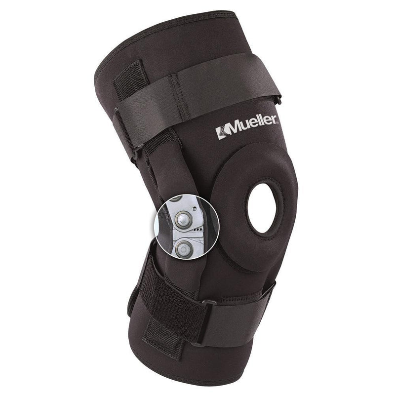 Mueller Pro Level Hinged Knee Brace - Deluxe