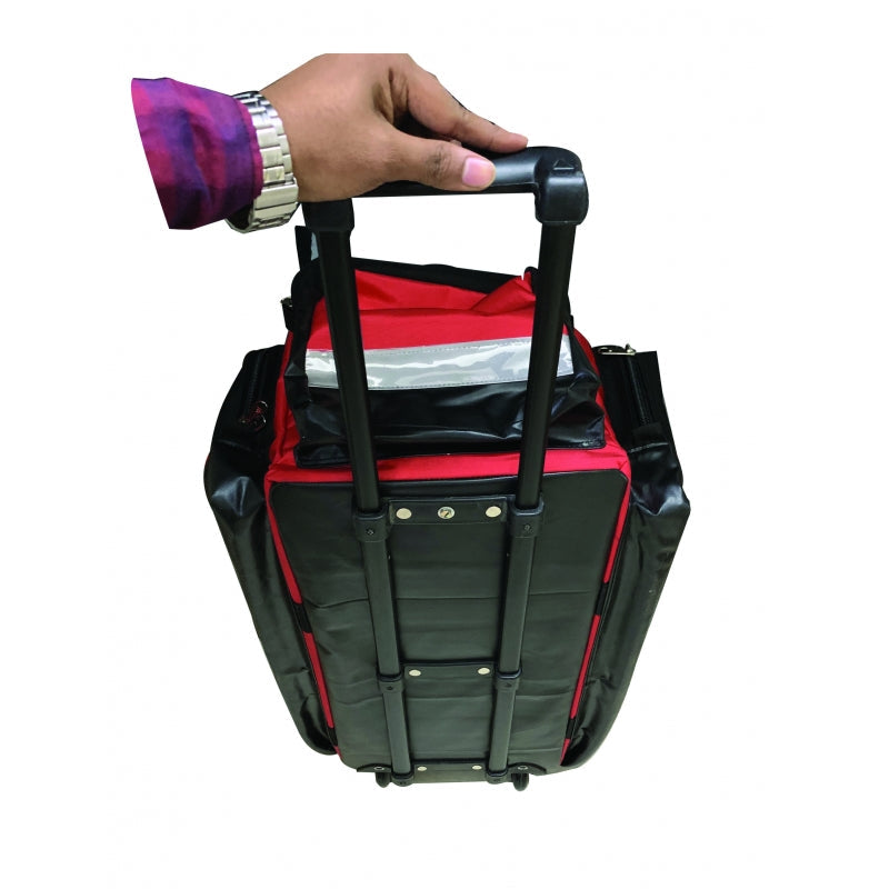 Maxiplast Trainers First Aid Bag on Wheels