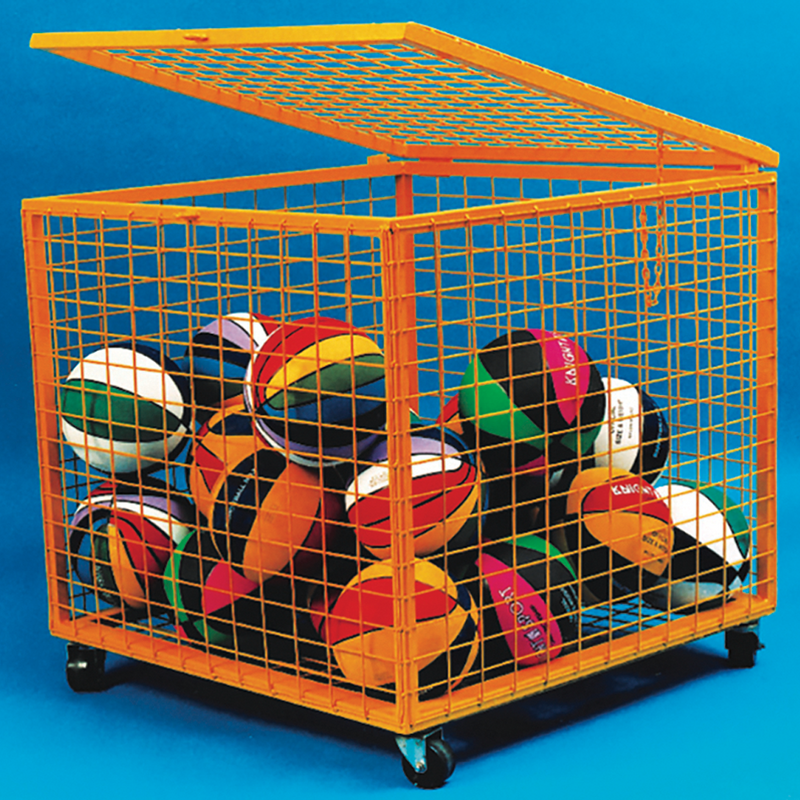 Storage Cage On Wheels - Lid No Divider