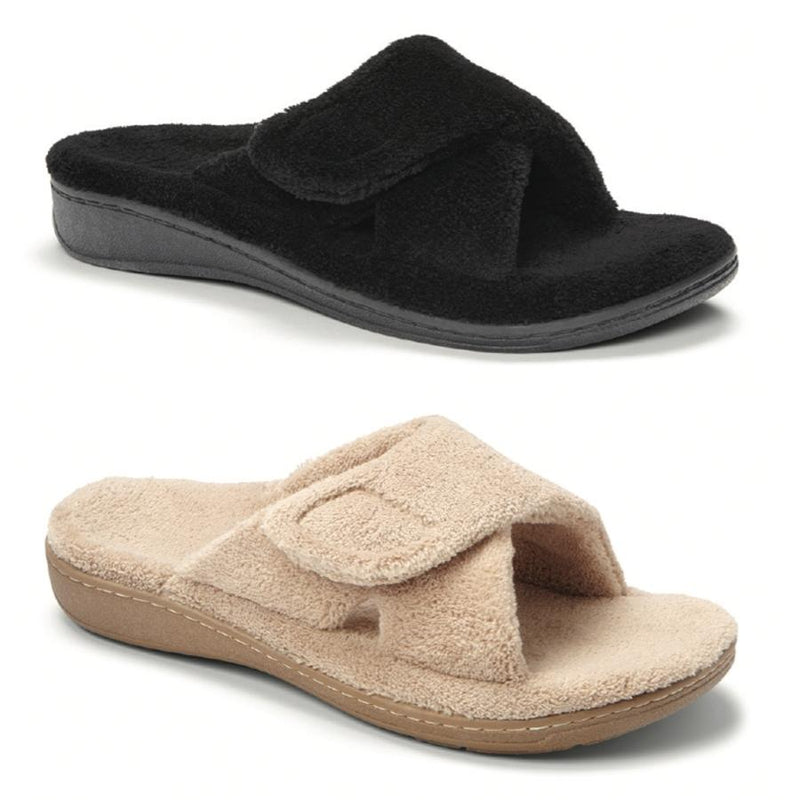 Relax Slides Slippers - Black