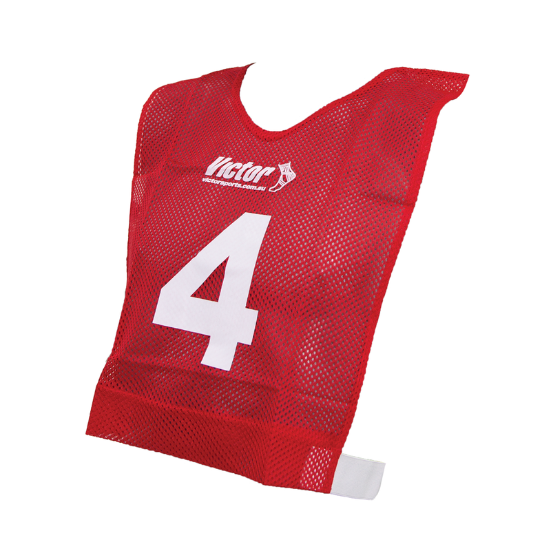 Victor Bibs Numbered Basketball Set