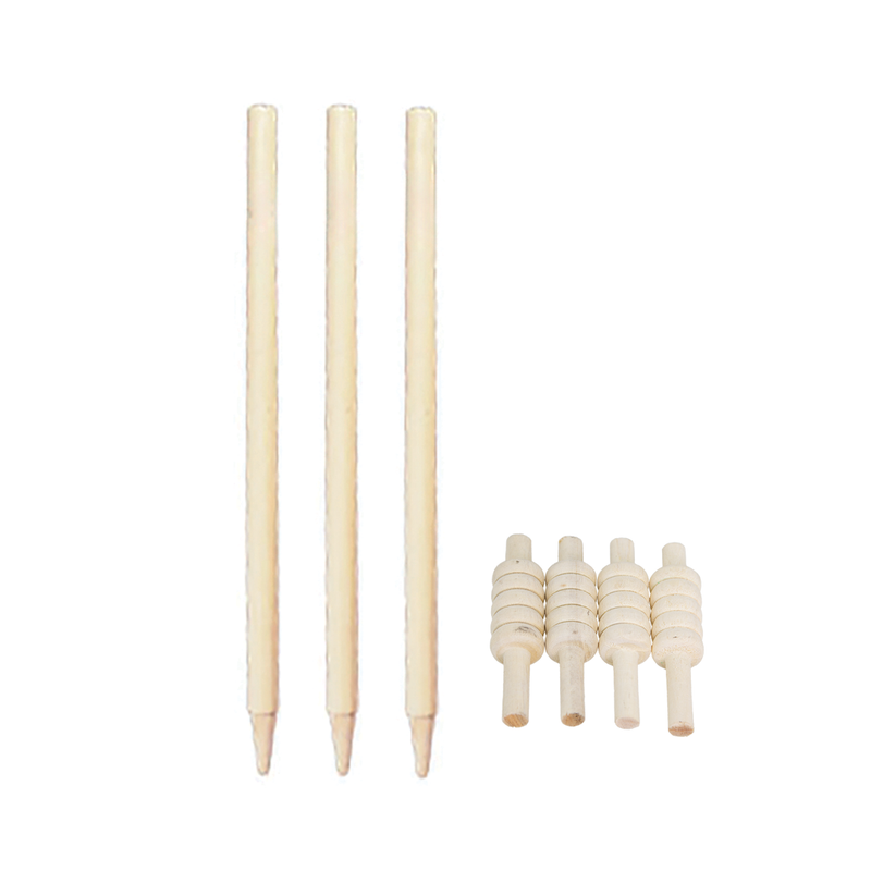 Victor Cricket Stumps Wooden (Set 6)