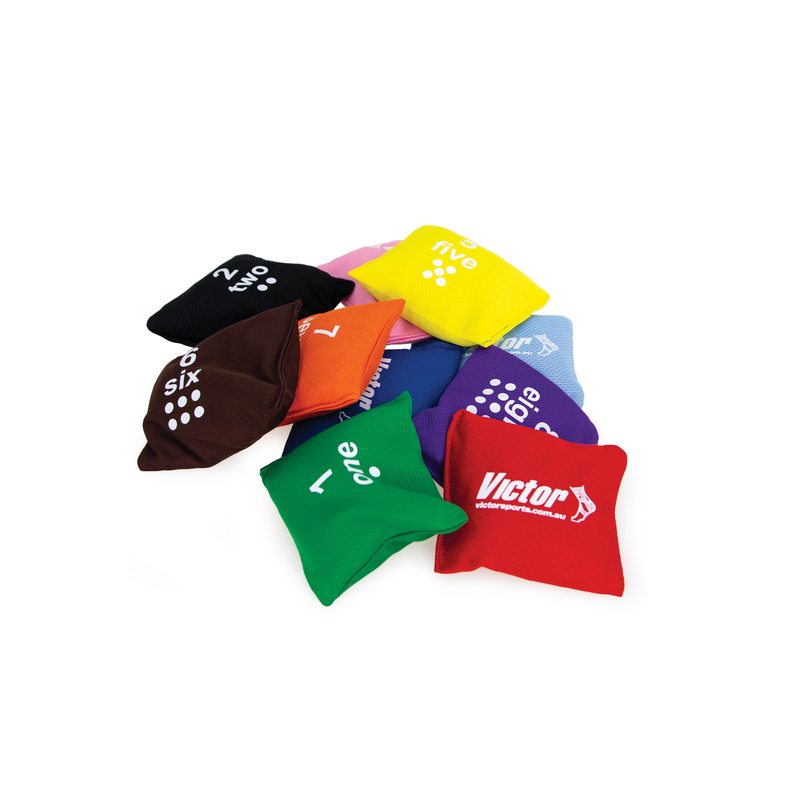 Victor Bean Bag Set Numbered (1-10)